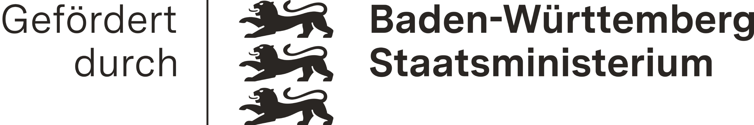 Gefördert durch: Baden-Württemberg Staatsministerium